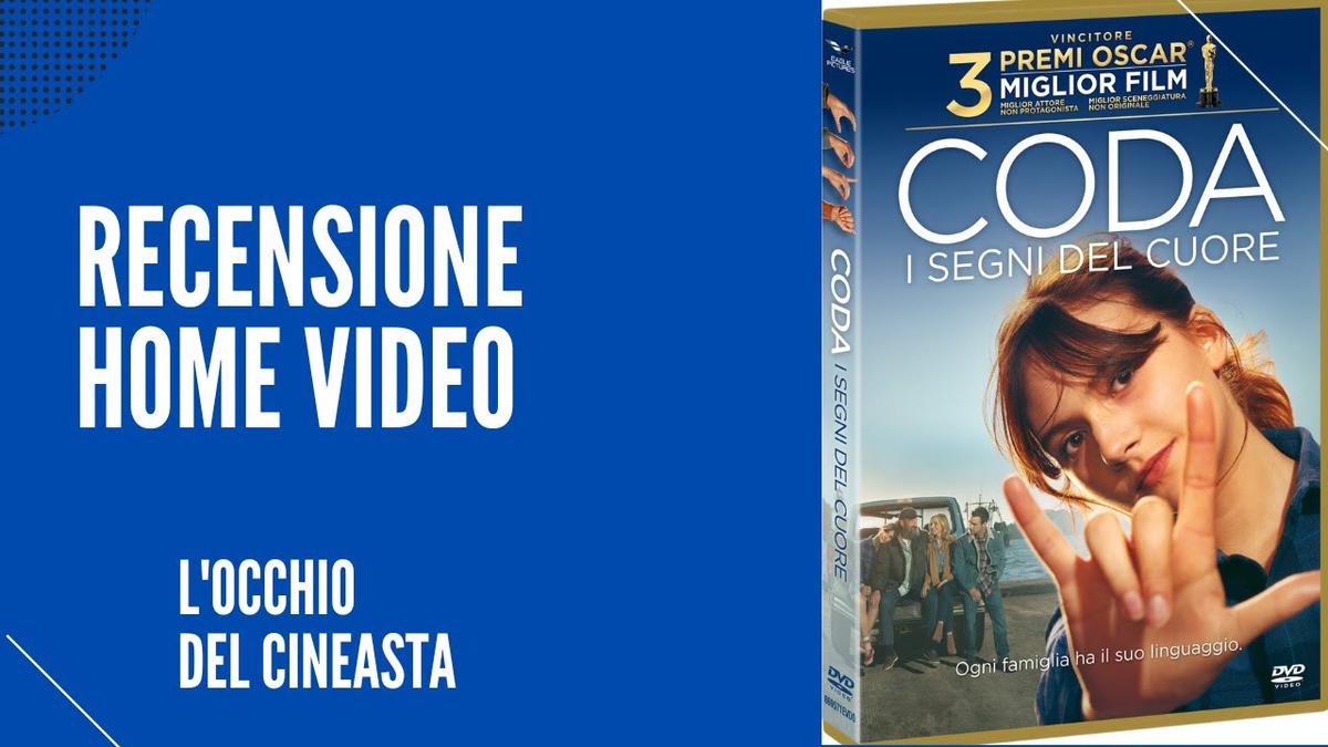 'Video thumbnail for Unboxing/recensione dell'Home video Coda - I Segni Del Cuore Limited Edition - Maggio 2022'
