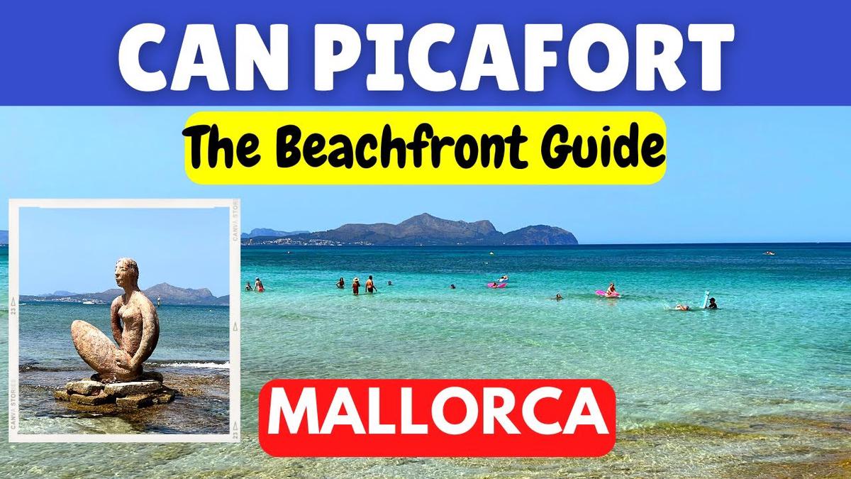 'Video thumbnail for Can Picafort Beach and Restaurant Guide, Mallorca (Majorca), Spain'