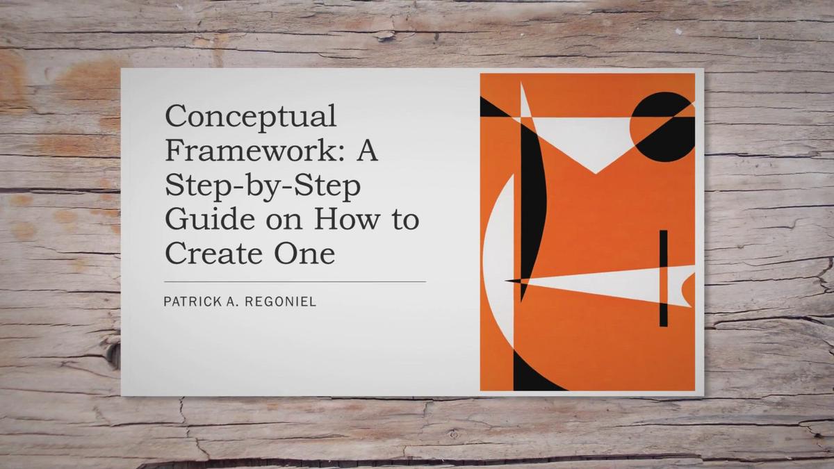 'Video thumbnail for Conceptual Framework: A Step-by-Step Guide on How to Make One'