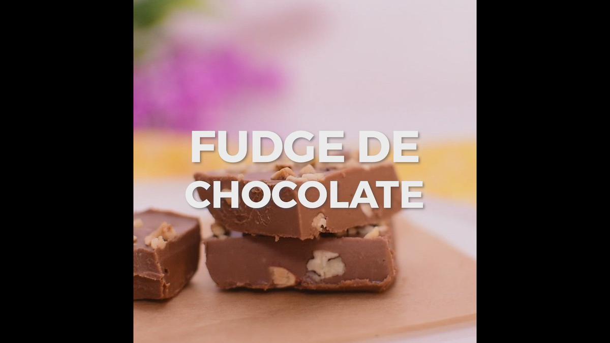 'Video thumbnail for Fudge de chocolate'