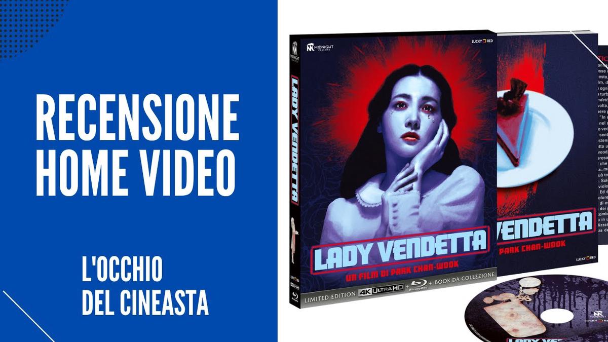 'Video thumbnail for Unboxing/recensione di Lady Vendetta 4K UHD + Blu-ray - Agosto 2022'