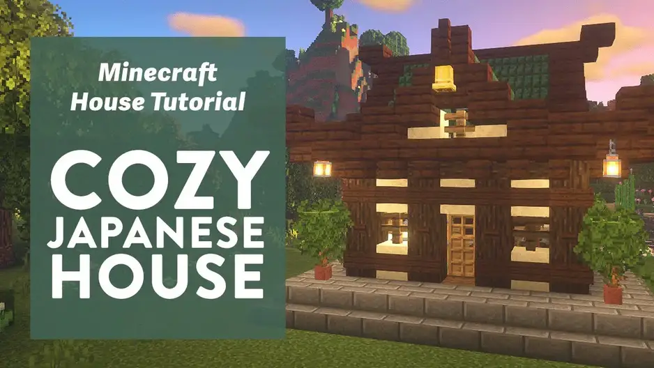 minecraft japanese castle tutorial