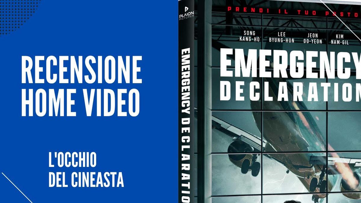 'Video thumbnail for Unboxing/recensione del Dvd di Emergency Declaration - 2021 - Edizione Marzo 2023 - Plaion Pictures'
