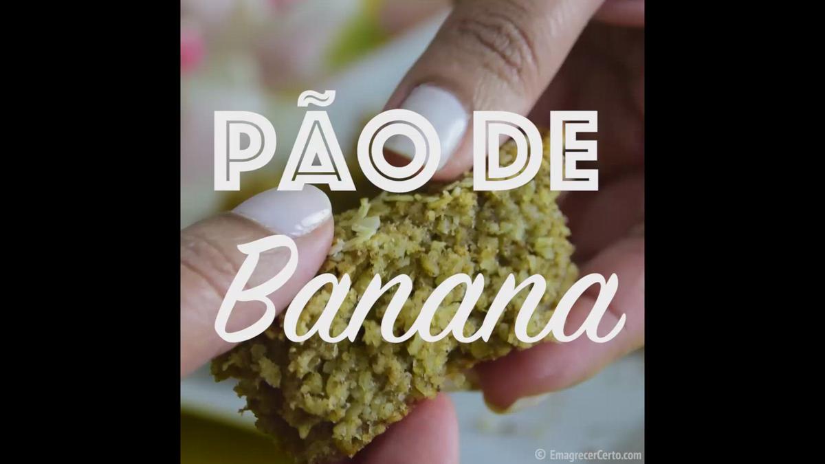 'Video thumbnail for Pão de banana'