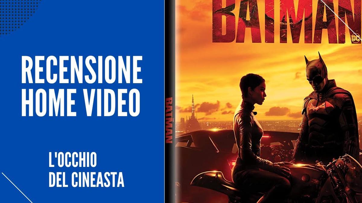 'Video thumbnail for Unboxing/recensione del DVD di The Batman (2022) - Edizione Maggio 2022'