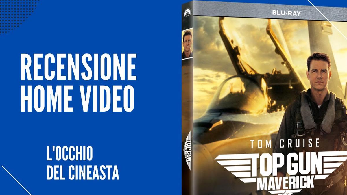 'Video thumbnail for Unboxing/recensione del Blu-ray di Top Gun: Maverick  - Edizione Ottobre 2022'