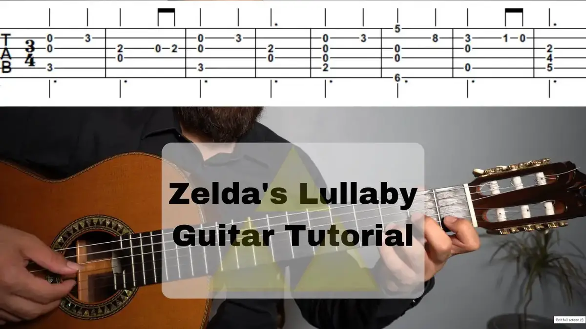 The Legend of Zelda: Ocarina of Time - Song of Storms - for guitar Sheet  music for Guitar (Solo)