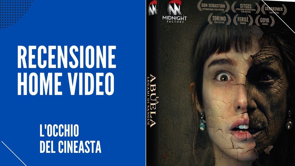 'Video thumbnail for Unboxing/recensione del Dvd La abuela - Legami di sangue (2021) - Ed. Midnight Factory Marzo 2023'