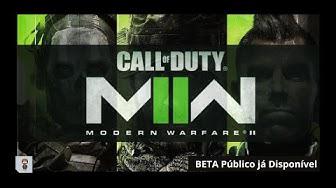 'Video thumbnail for Beta Aberto Call of Duty Mordern Warfare II (Português do Brasil)'