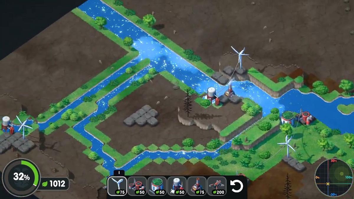 'Video thumbnail for Gameplay demo de Terra Nil - jogo de construção e estratégia  — sem comentários'