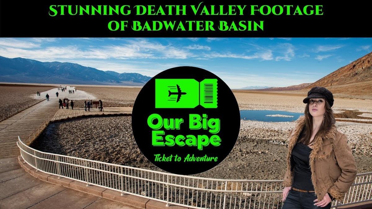 'Video thumbnail for Stunning Death Valley Footage of Badwater Basin'
