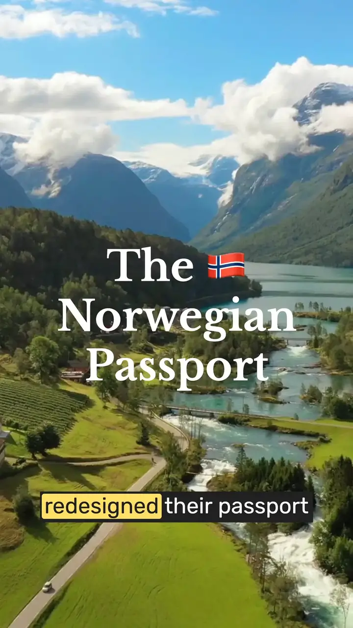 norwegian passport redesign