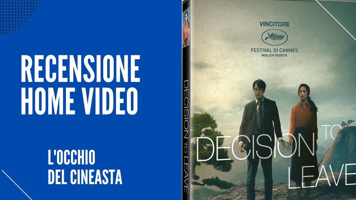 'Video thumbnail for Unboxing/recensione del Dvd di Decision to leave (2022) - Edizione Maggio 2023 - Lucky Red'