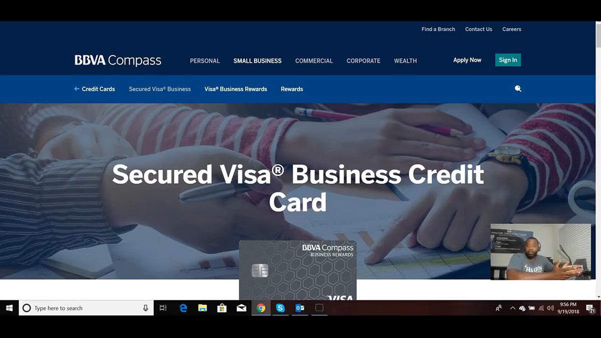 how to get a secured business credit card