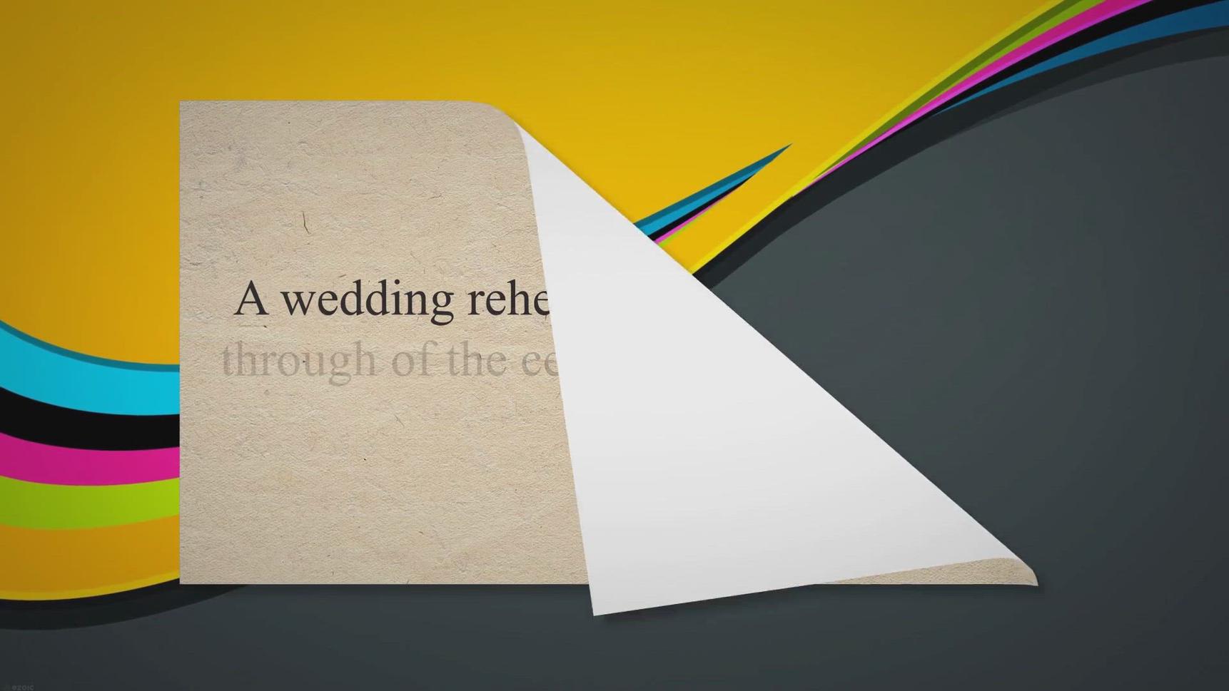 'Video thumbnail for How long does a wedding rehearsal take? 3 Great Things to Remember'