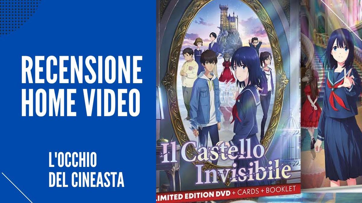 'Video thumbnail for Il Castello Invisibile (Blu-ray + 6 Cards + Booklet) - Unboxing dell'home video di dicembre 2023'