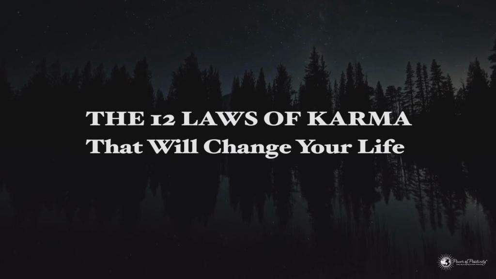 12 Laws of Karma That Will Change Your Life