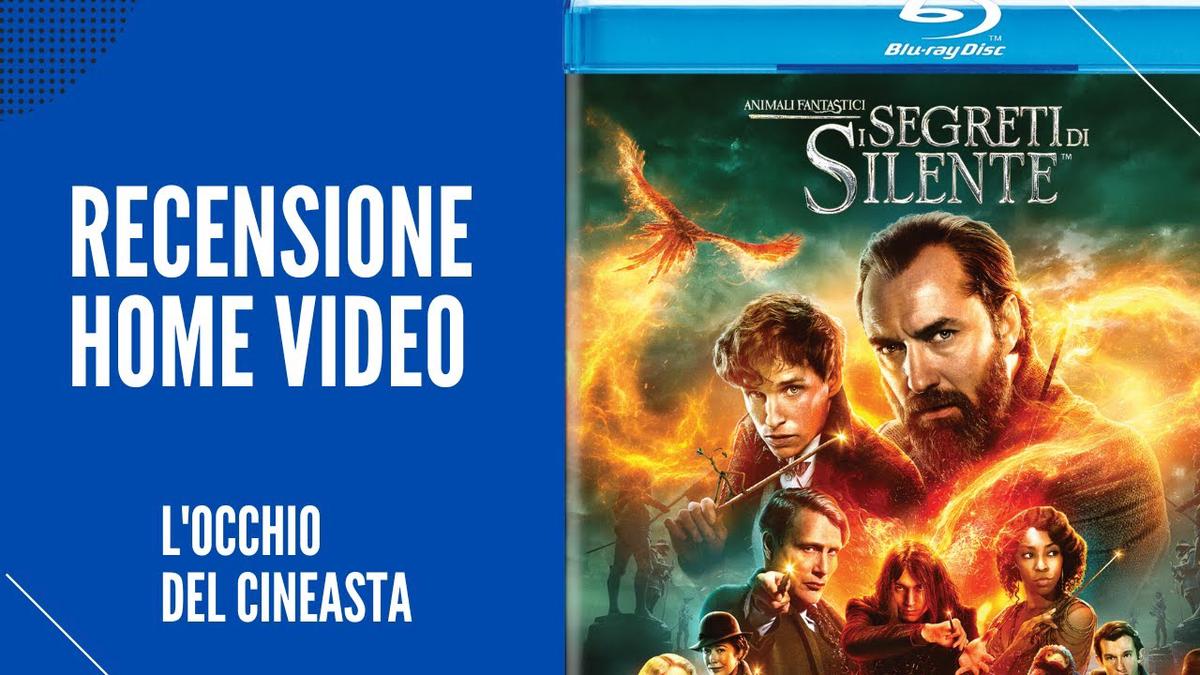 'Video thumbnail for Unboxing/recensione del Blu-ray de "Animali Fantastici - I segreti di Silente" - Giugno 2022'