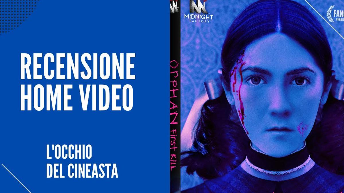 'Video thumbnail for Unboxing/recensione di Orphan: First Kill - Limited Edition Dvd + Booklet - Edizione Giugno 2023'