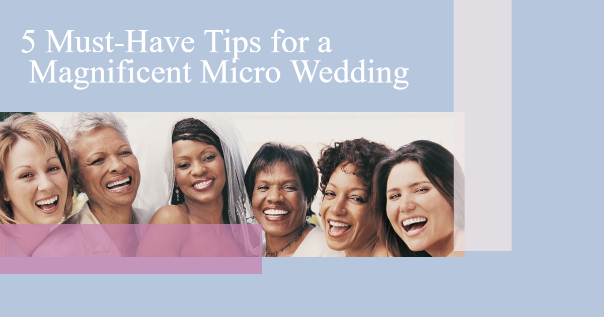 'Video thumbnail for 5 Tips for a Magnificent Micro Wedding - Wedistry'