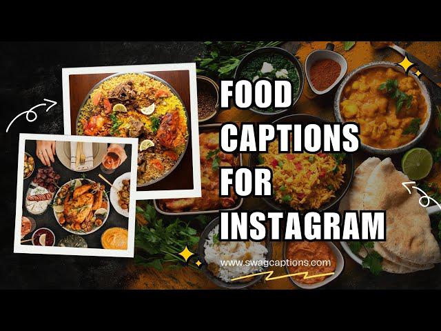 'Video thumbnail for Food Captions for Instagram'